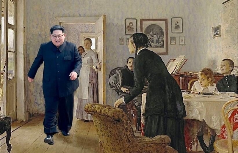 Подстава с картинами